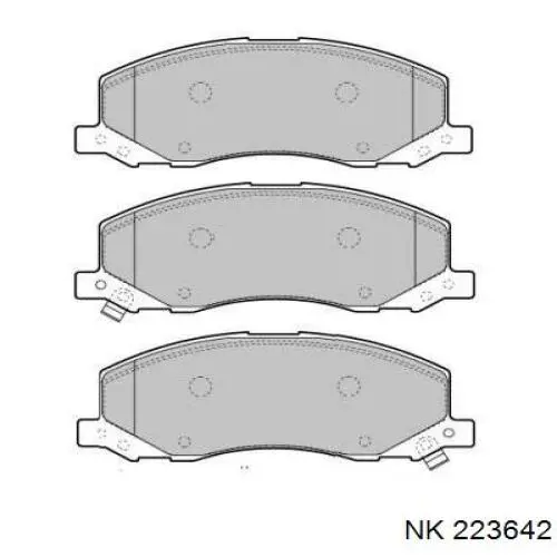Купить 223642 NK Колодки тормозные