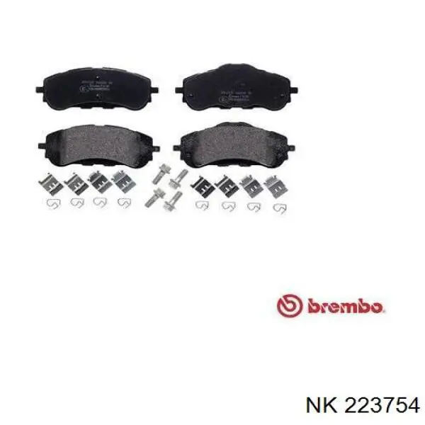 Передние тормозные колодки 223754 NK