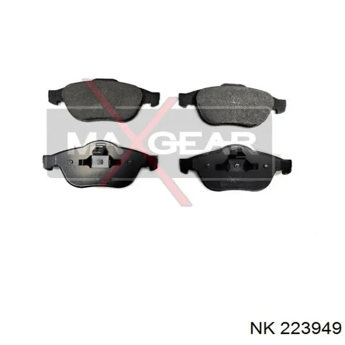 Колодки NK 223949 цена, от 23.05 USD