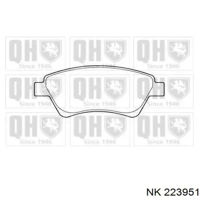 Колодки NK 223951 цена, от 15.86 USD