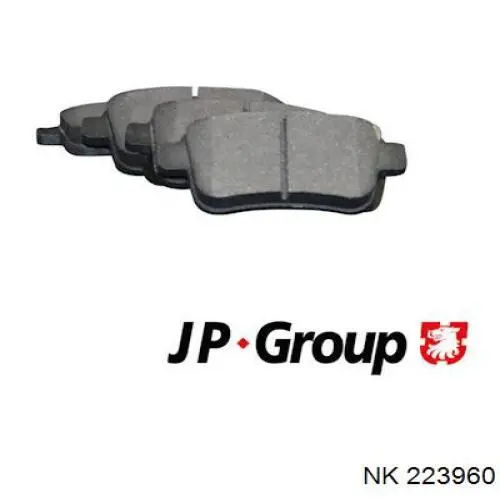 Колодки дисковые  NK 223960 цена, от 15.17 USD