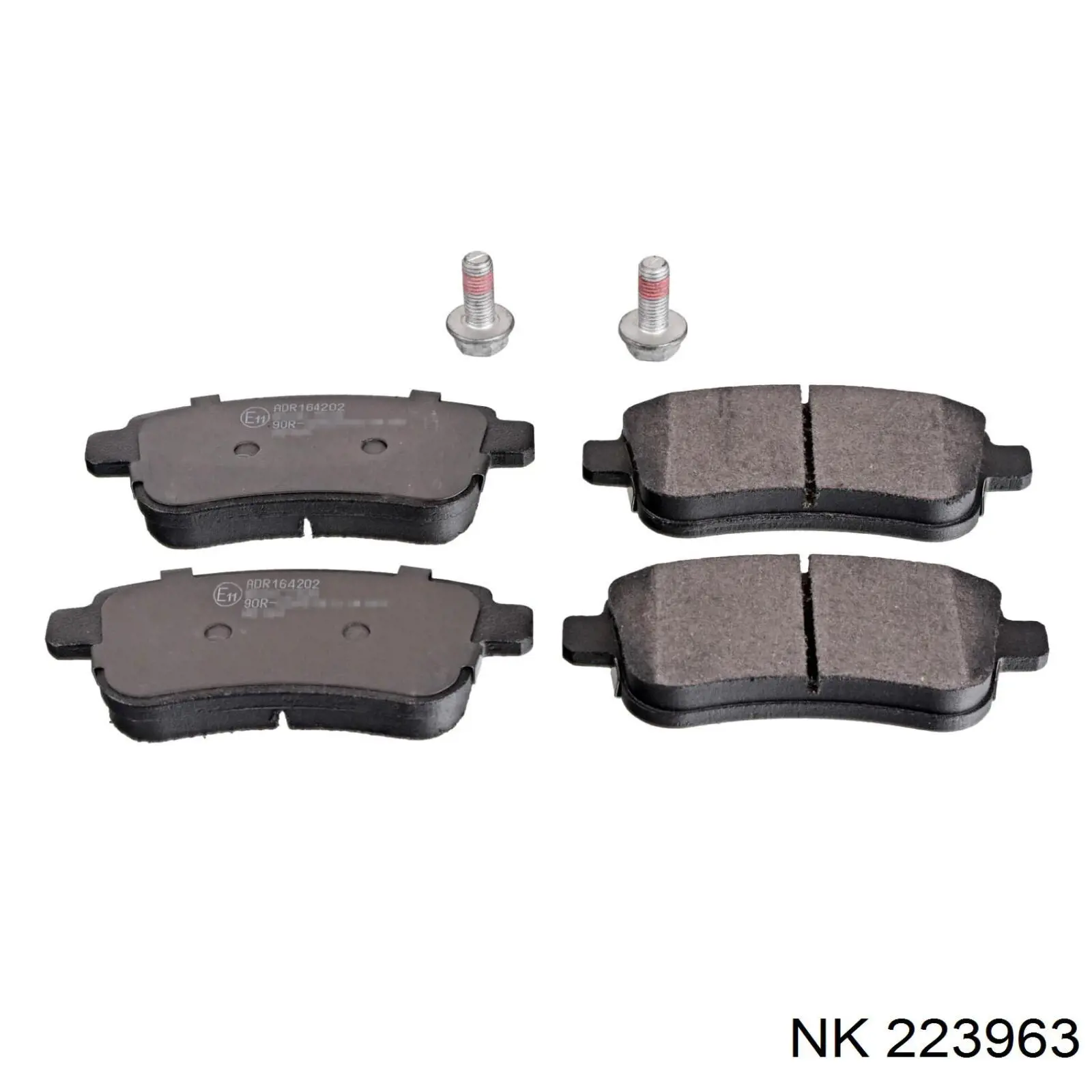 Колодки дисковые  NK 223963 цена, от 18.61 USD