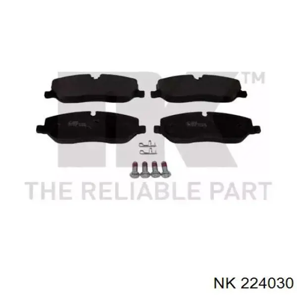 224030 NK передние тормозные колодки