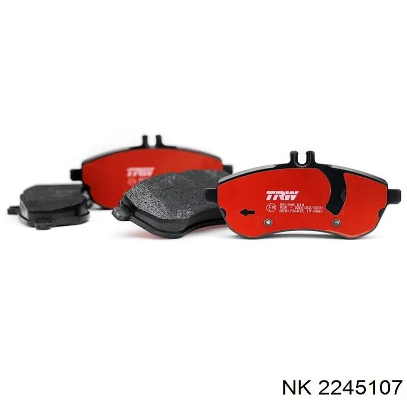 Передние тормозные колодки 2245107 NK