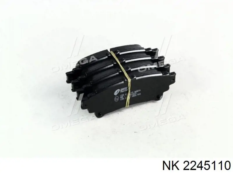 Купить 2245110 NK Колодки тормозные задние, дисковые