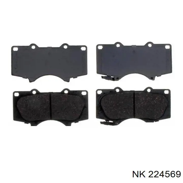 Купить 224569 NK Колодки тормозные