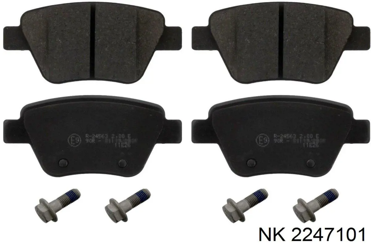Колодки дисковые  NK 2247101 цена, от 20.78 USD