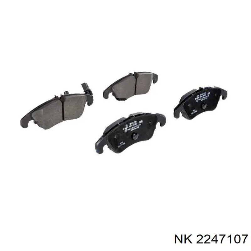 Купить 2247107 NK Колодки тормозные