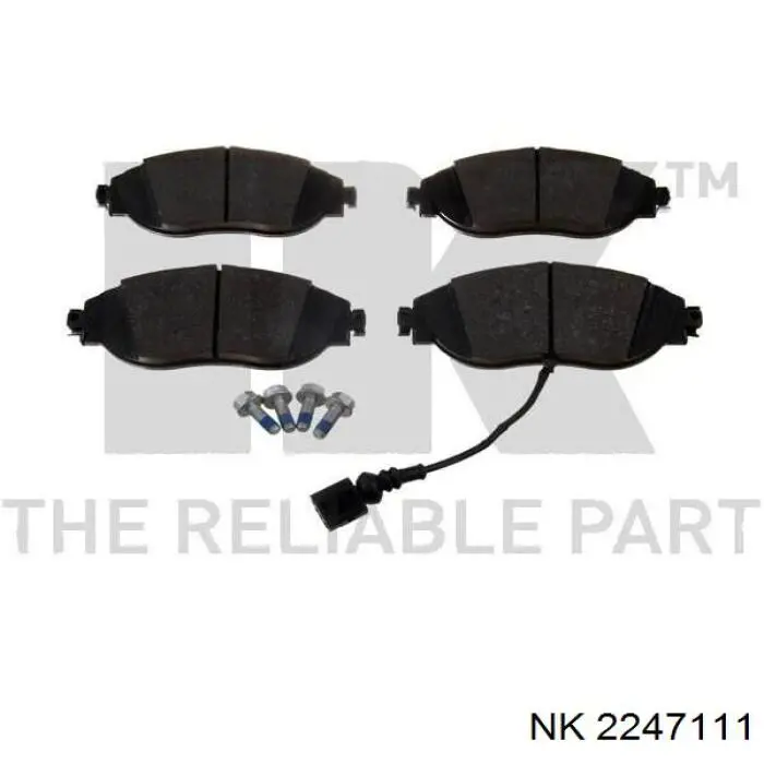 Колодки NK 2247111 цена, от 2243.20 UAH