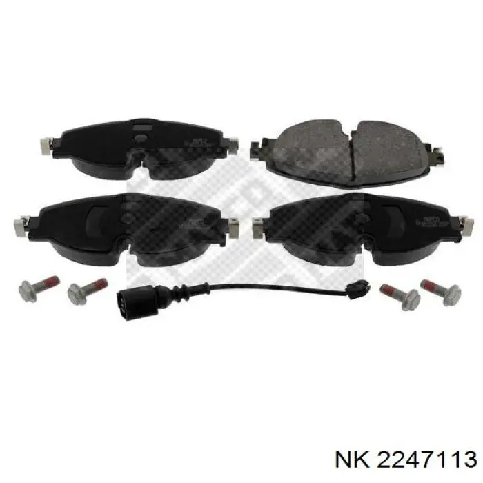 Купить 2247113 NK Колодки тормозные
