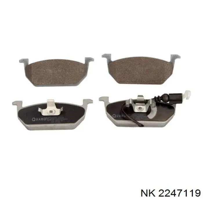 2247119 NK Колодки передние