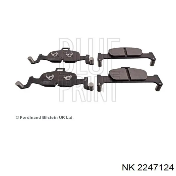 Купить 2247124 NK Колодки тормозные