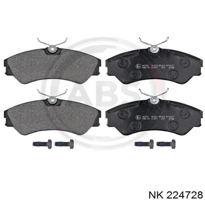 Колодки NK 224728 цена, от 16.63 USD