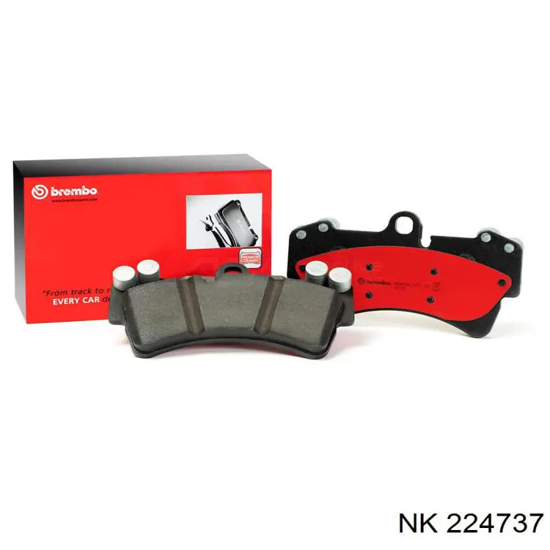 Передние тормозные колодки 224737 NK