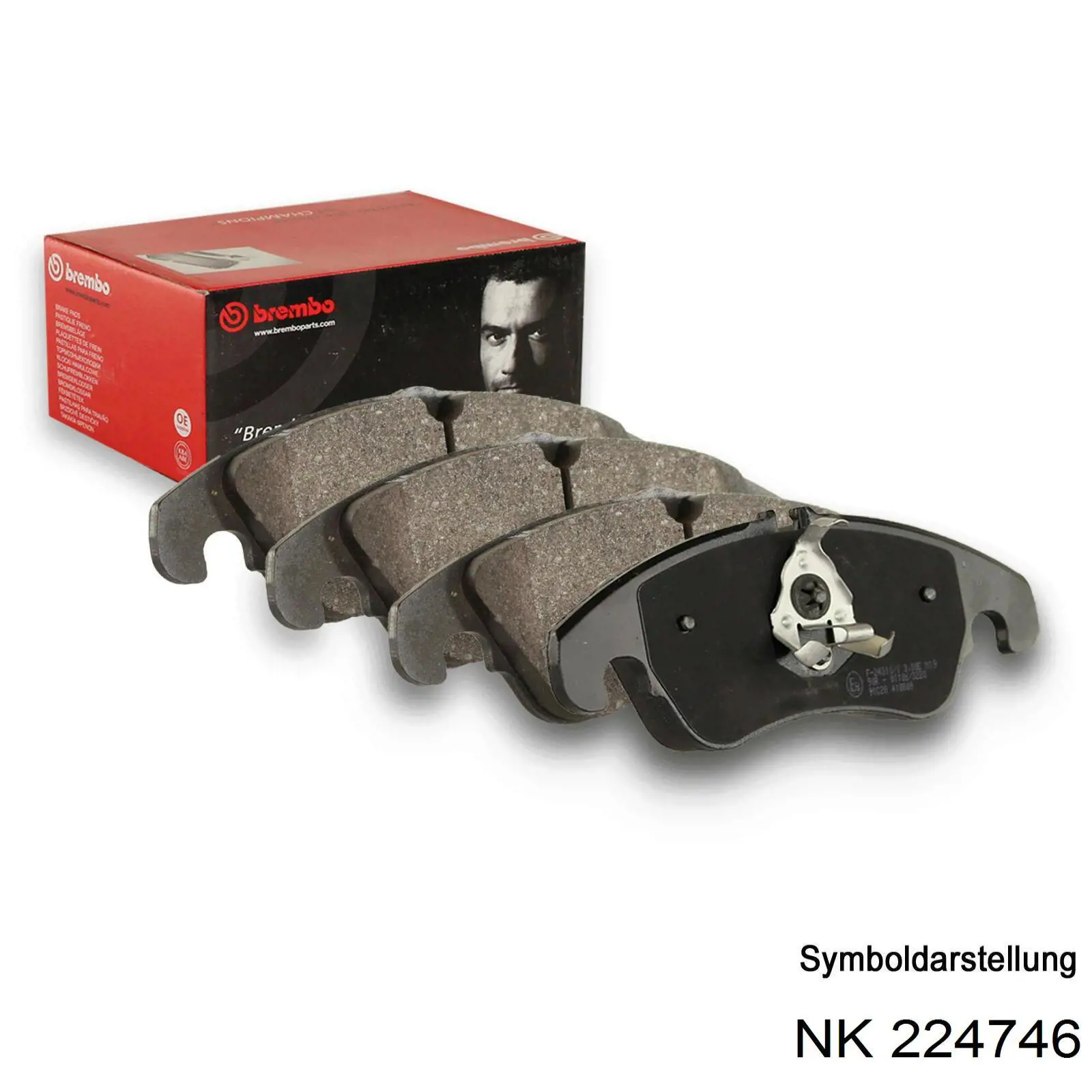 Купить 224746 NK Колодки тормозные