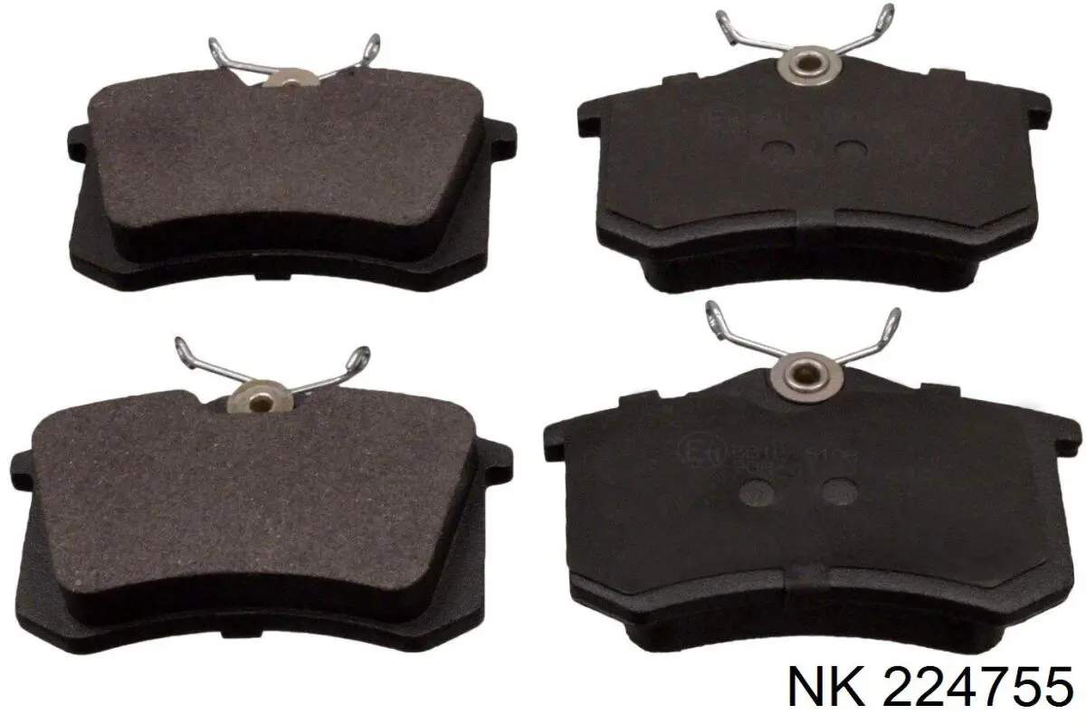 Купить 224755 NK Колодки тормозные задние, дисковые