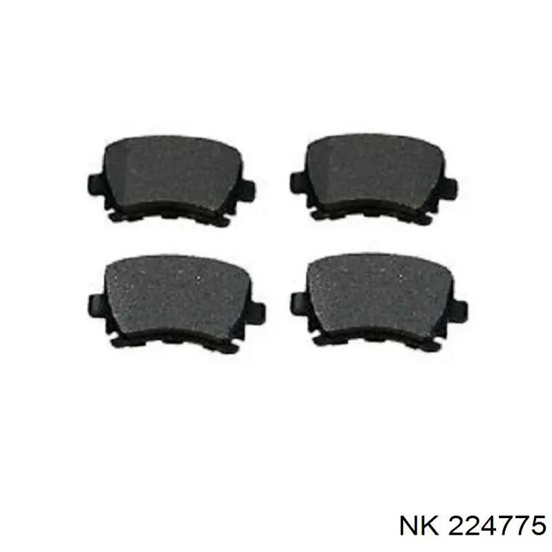 Купить 224775 NK Колодки тормозные задние, дисковые