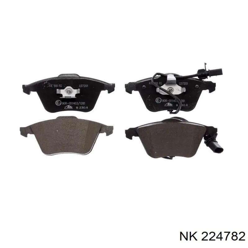 Колодки NK 224782 цена, от 31.13 USD