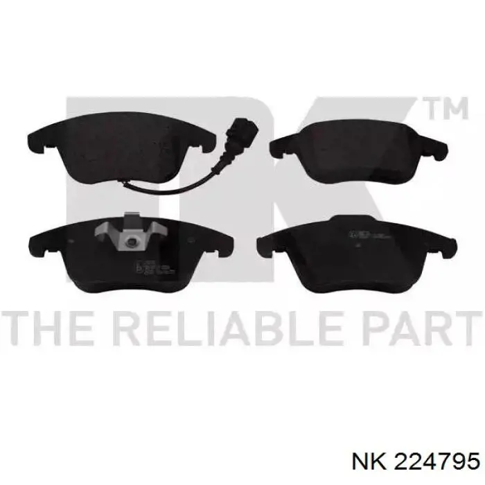 224795 NK Колодки передние