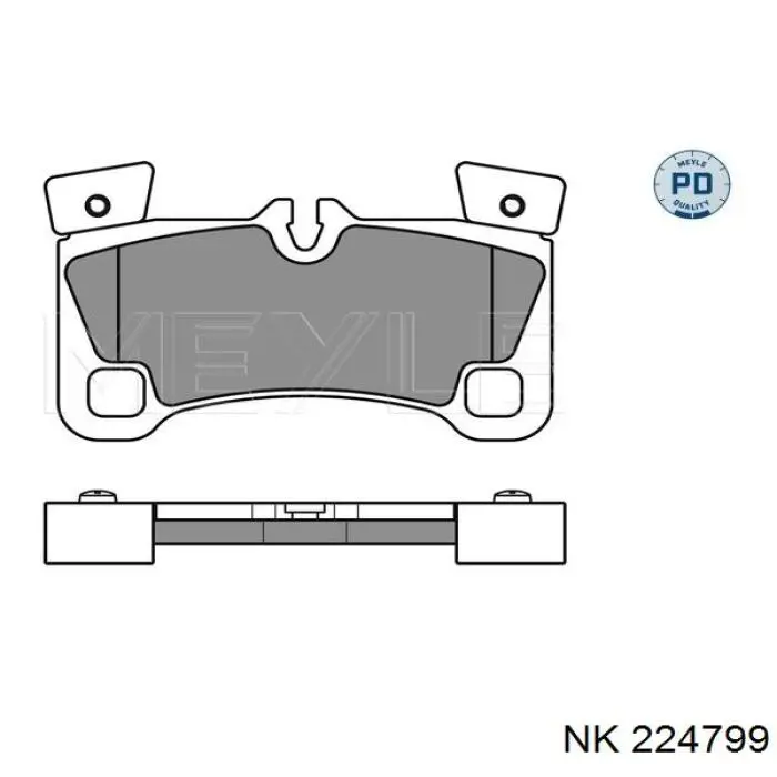 Колодки дисковые  NK 224799 цена, от 41.79 USD