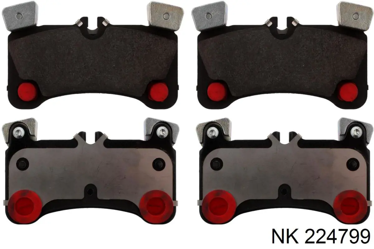 Купить 224799 NK Колодки тормозные задние, дисковые