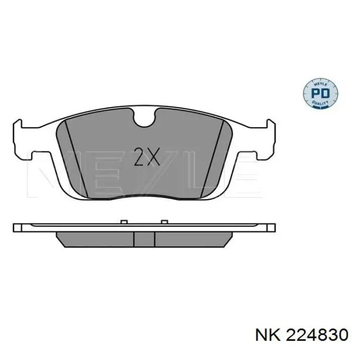 Колодки NK 224830 цена, от 39.97 USD
