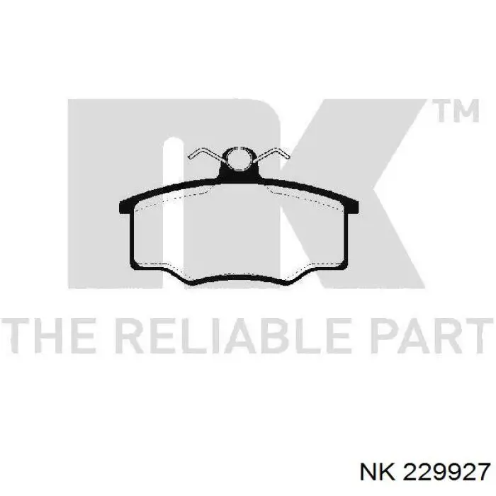 Купить 229927 NK Колодки тормозные