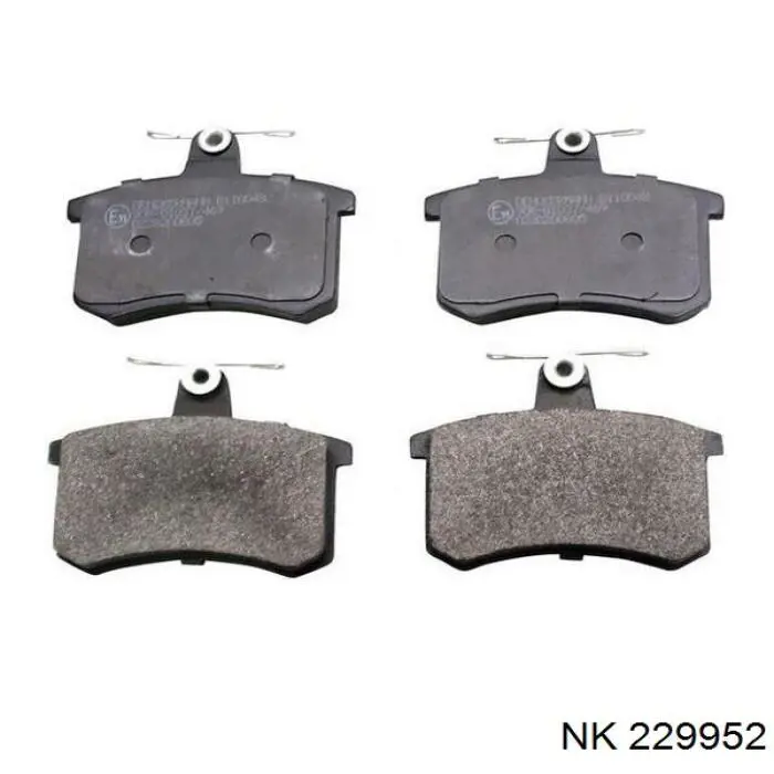 Колодки дисковые  NK 229952 цена, от 17.62 USD