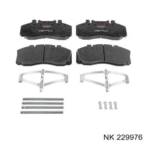 Купить 229976 NK Колодки тормозные задние, дисковые