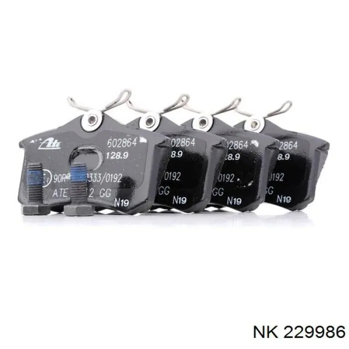Колодки дисковые  NK 229986 цена, от 14.24 USD