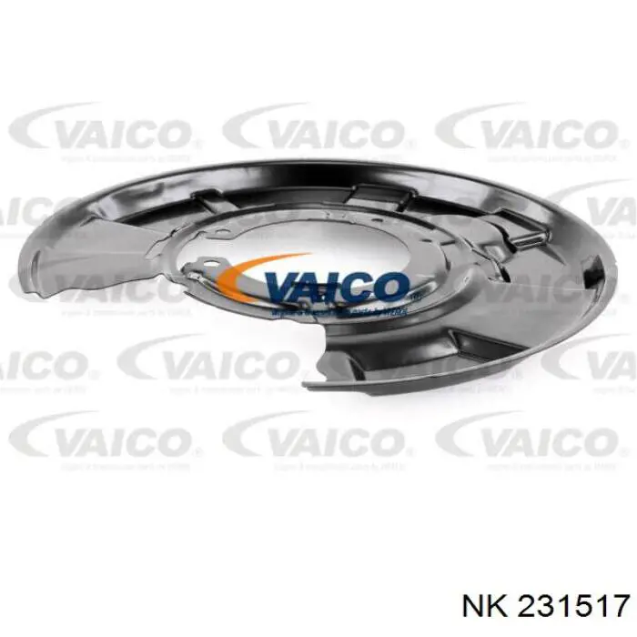 Купить 231517 NK Защита тормозного диска заднего, правая