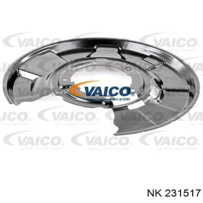 Щиток тормозного диска заднего правый NK 231517 цена, от 18.02 USD
