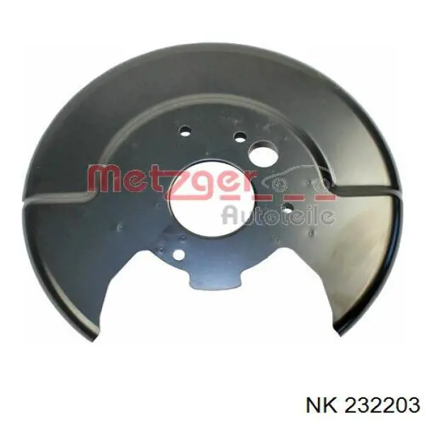 232203 NK защита тормозного диска заднего правая