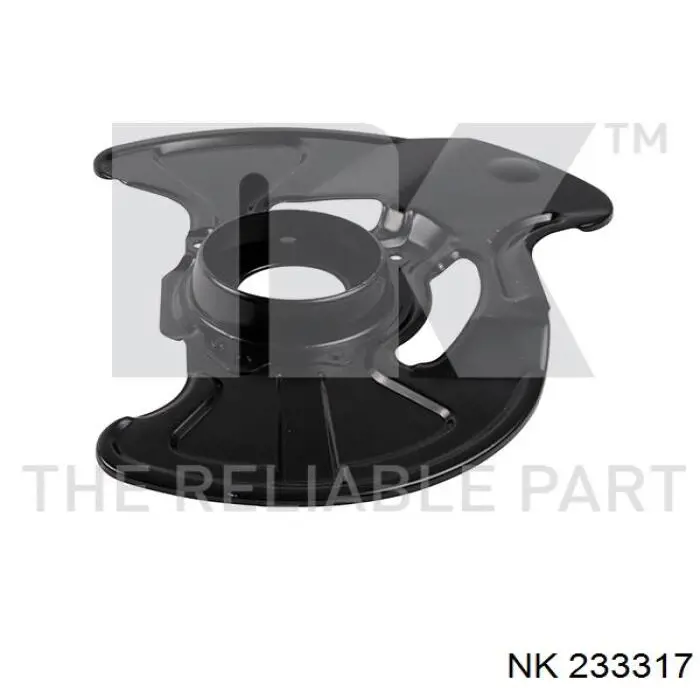 233317 NK защита тормозного диска переднего правого