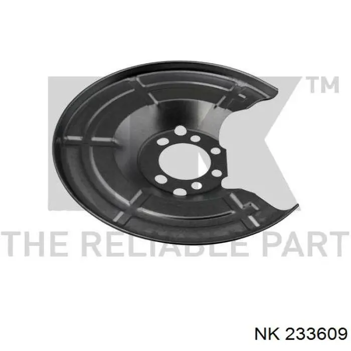 233609 NK proteção do freio de disco traseiro