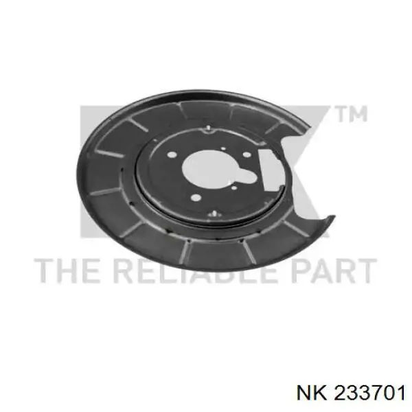 Защита тормозного диска заднего левая 233701 NK