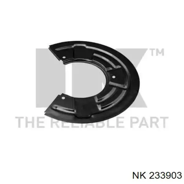 Защита тормозного диска переднего 233903 NK