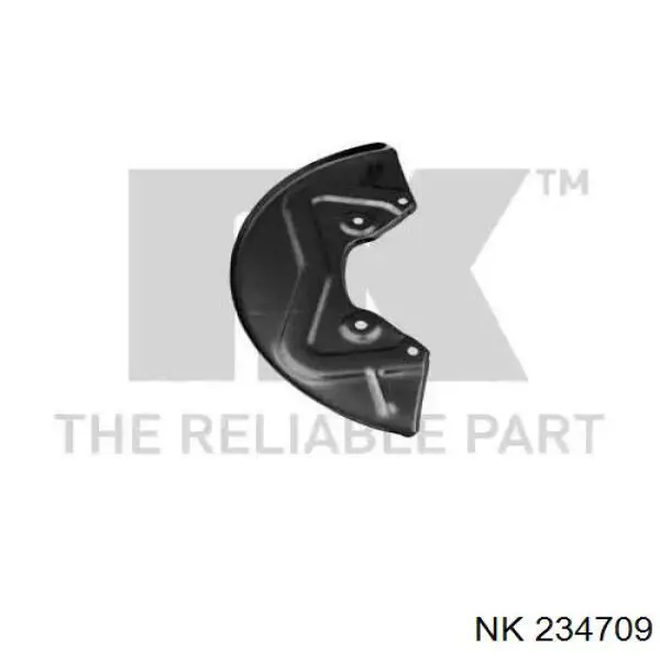 234709 NK защита тормозного диска переднего
