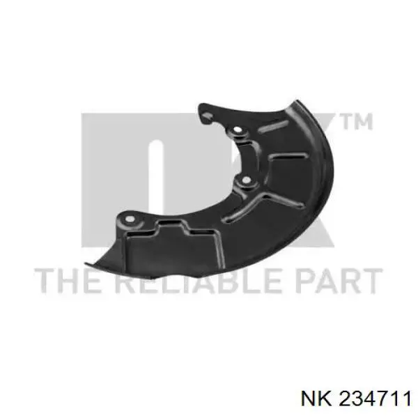 Защита тормозного диска переднего правого 234711 NK