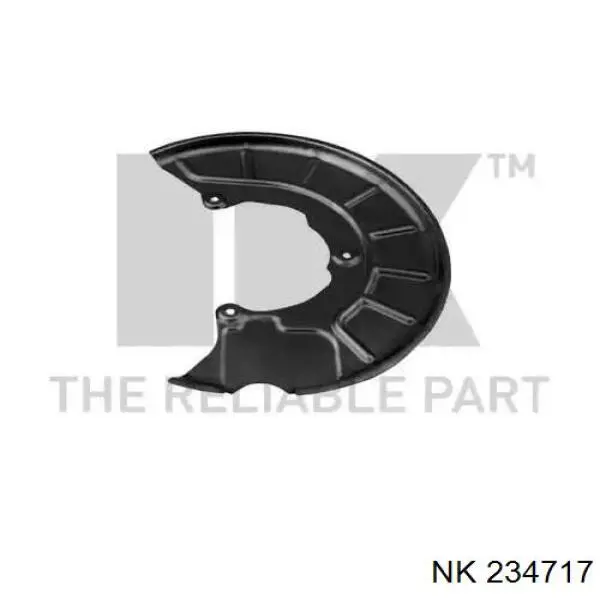 234717 NK proteção do freio de disco dianteiro direito