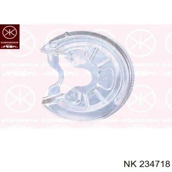 Купить 234718 NK Защита тормозного диска заднего, левая