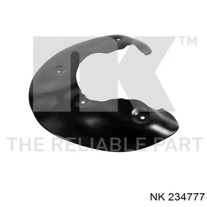 234777 NK proteção do freio de disco dianteiro direito
