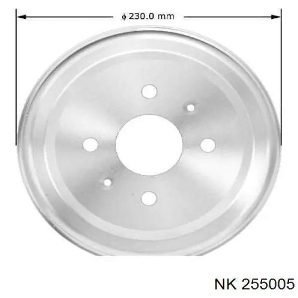 255005 NK Тормозной барабан