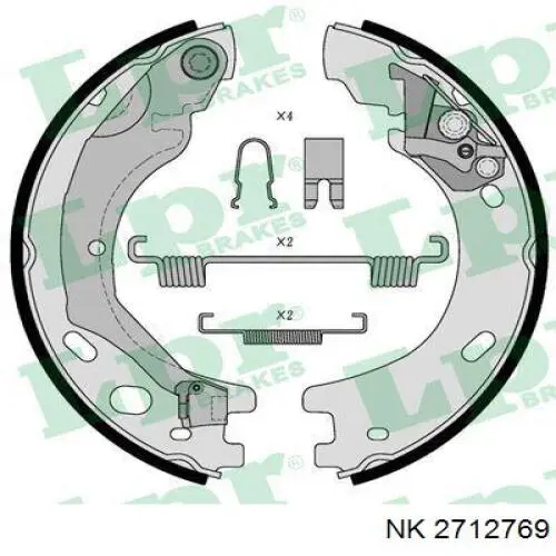 Колодки ручника 2712769 NK