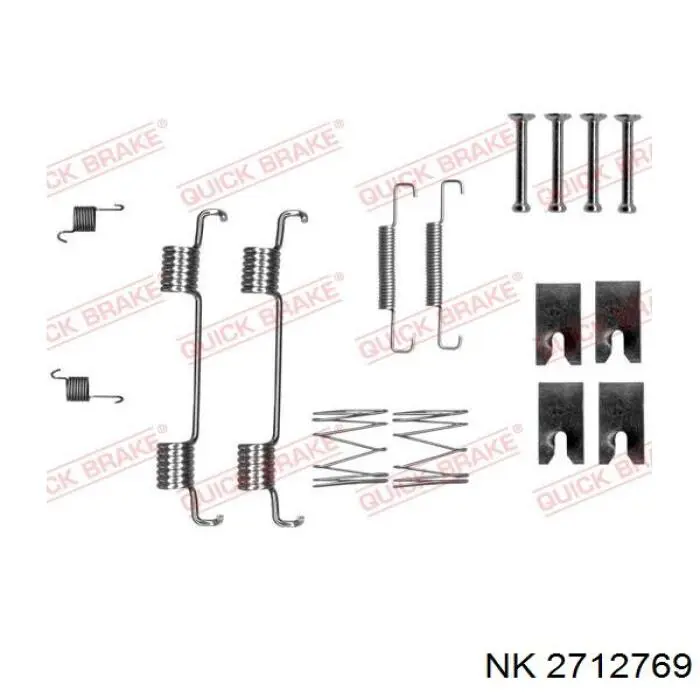 Колодки стояночного тормоза NK 2712769
