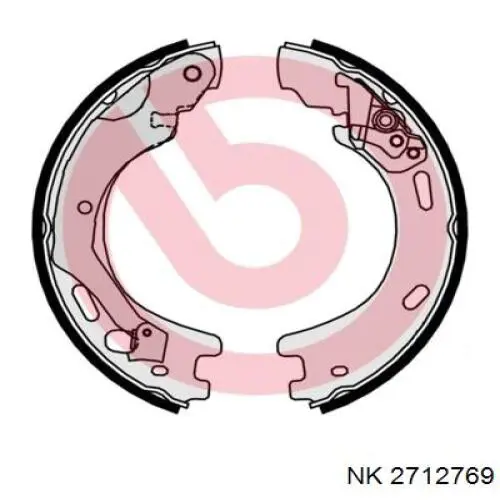 Тормозные колодки стояночного тормоза NK 2712769 цена, от 67.09 USD