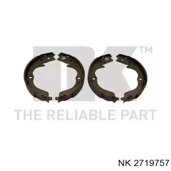 2719757 NK колодки ручника (стояночного тормоза)