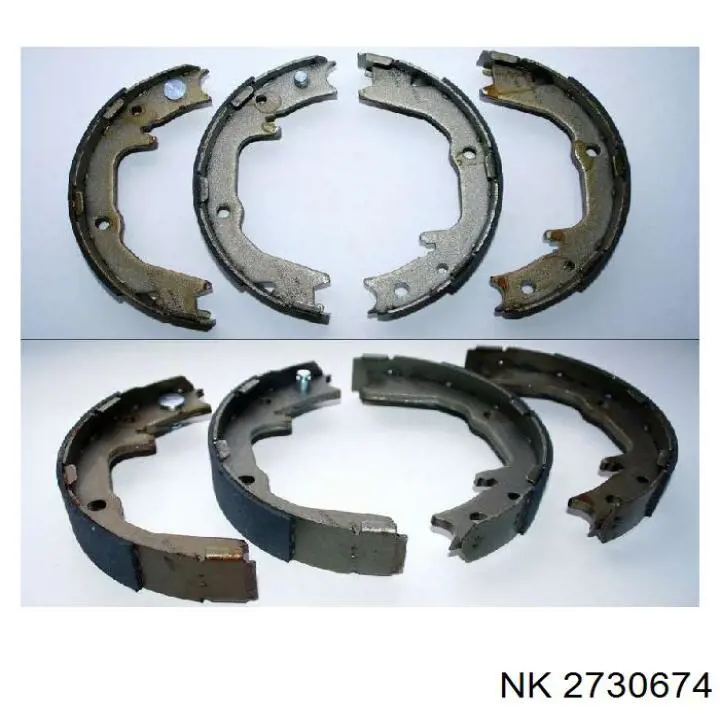 Тормоза рабочие задние ножные и тормозные барабаны NK 2730674 цена, от 19.45 USD