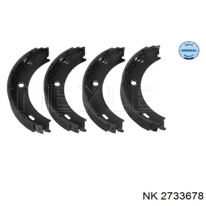 Колодки стояночного тормоза NK 2733678