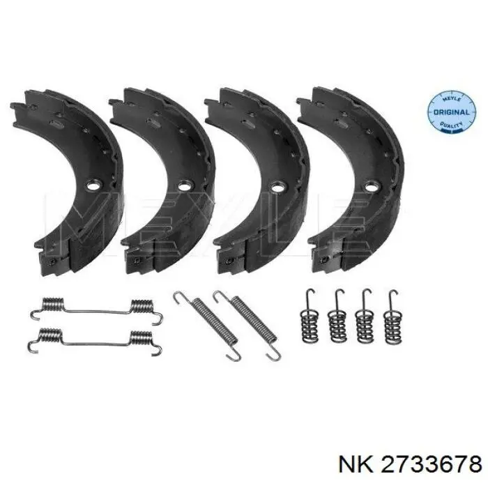 Купить 2733678 NK Колодки ручника/стояночного тормоза